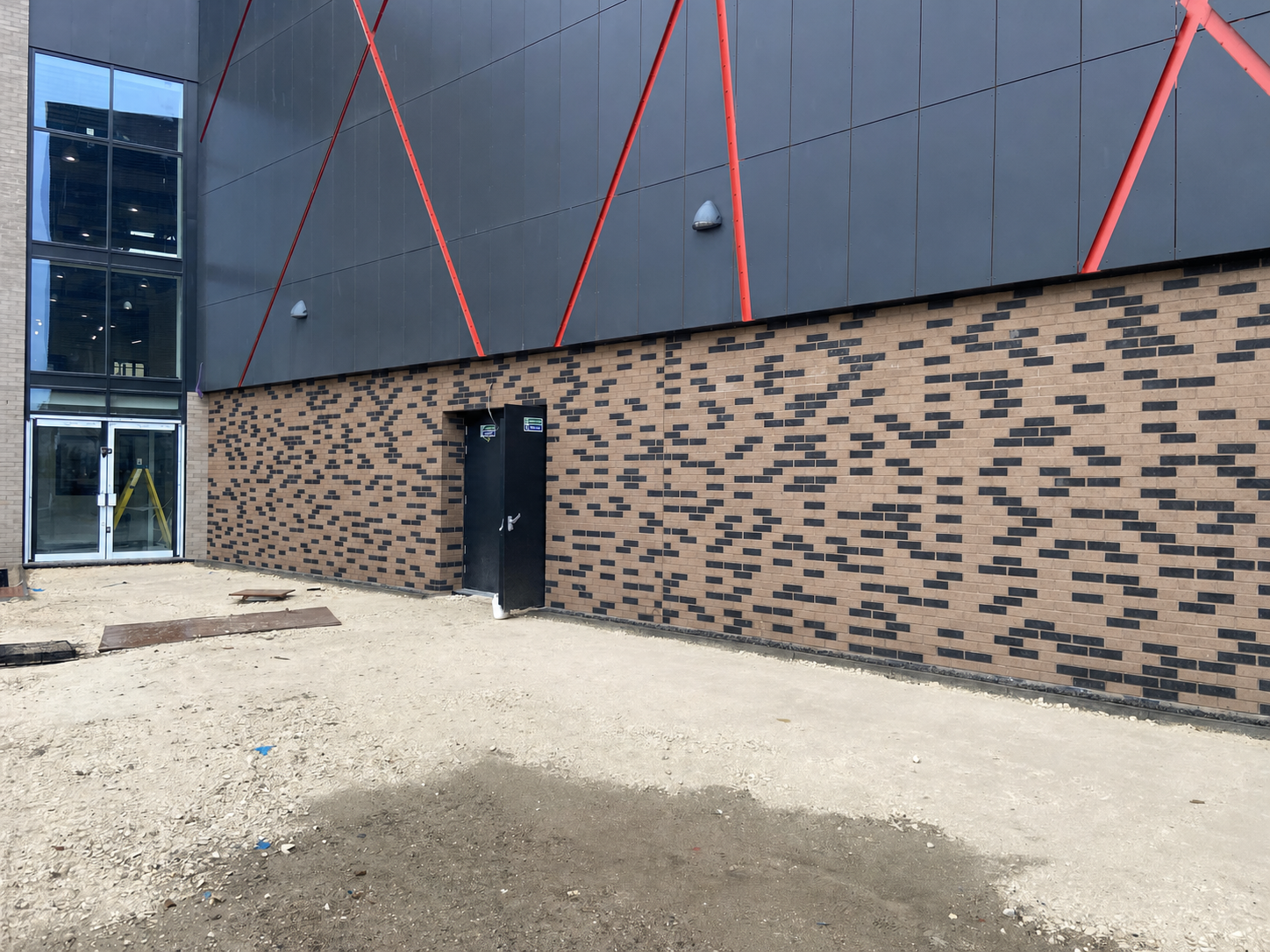 Castle Homes brickwork — Barnsley patterned facade